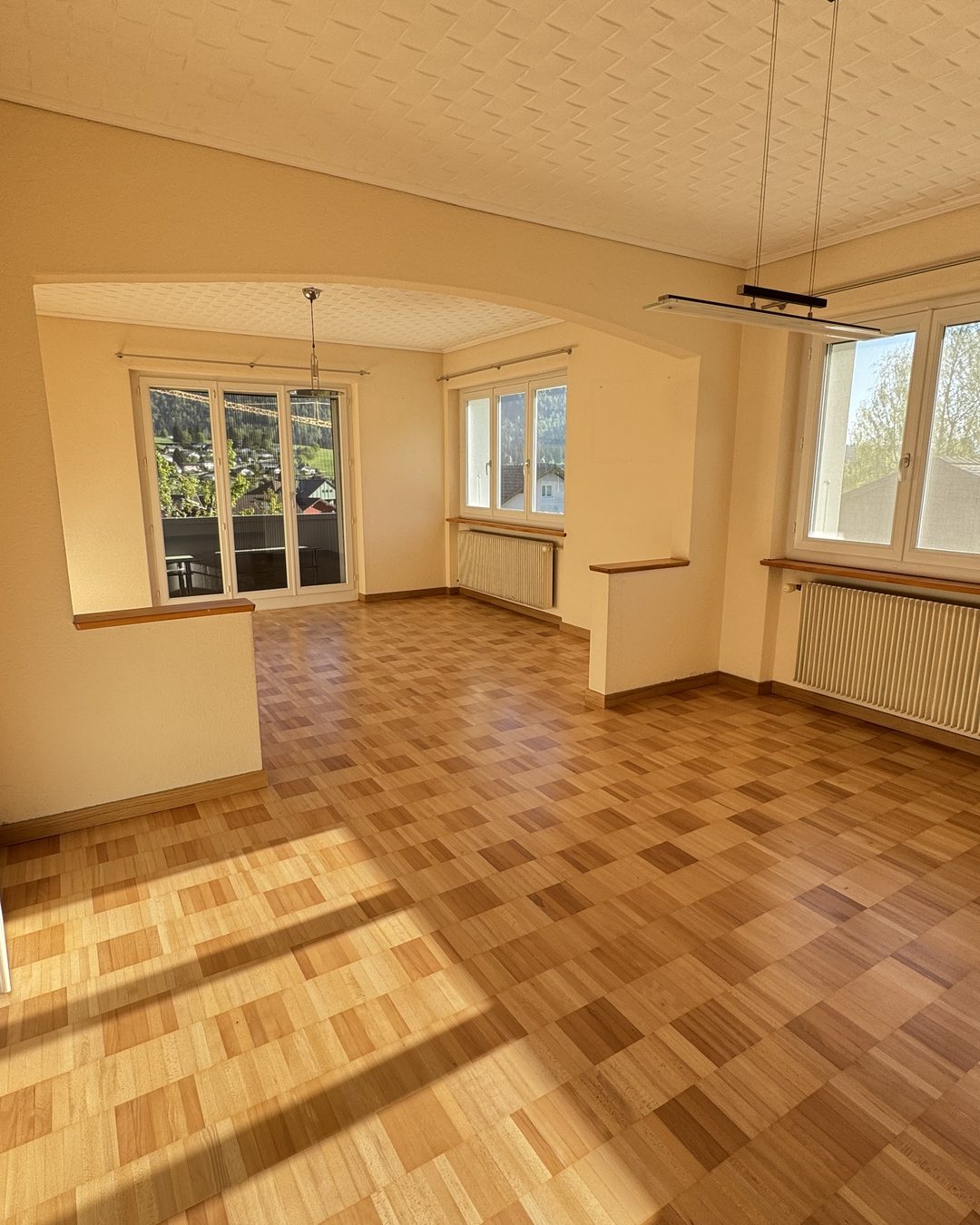 Restauration de parquet &mdash; Pi&egrave;ce de vie
